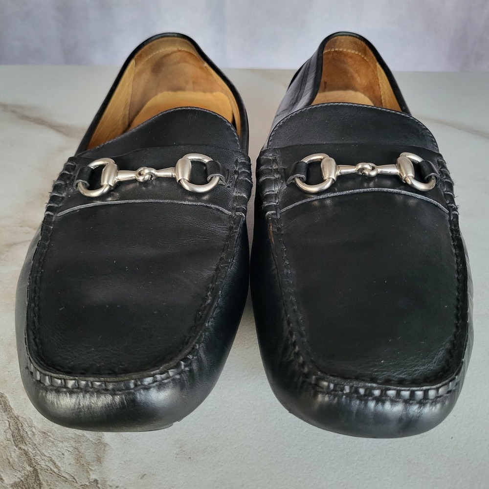 Cole Haan Classic Horsebit Mens Size 11 M Black Leather Casual Driving Loafers